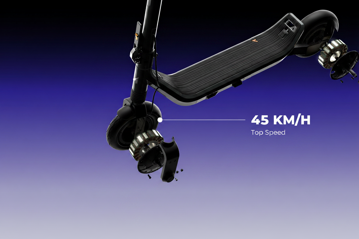 DUAL MOTORS. /n DOUBLE THE FUN.