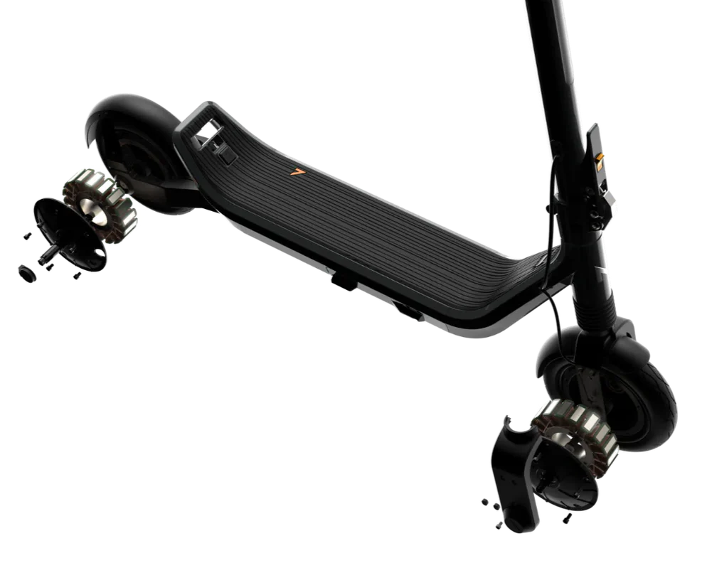 Dual motors drive