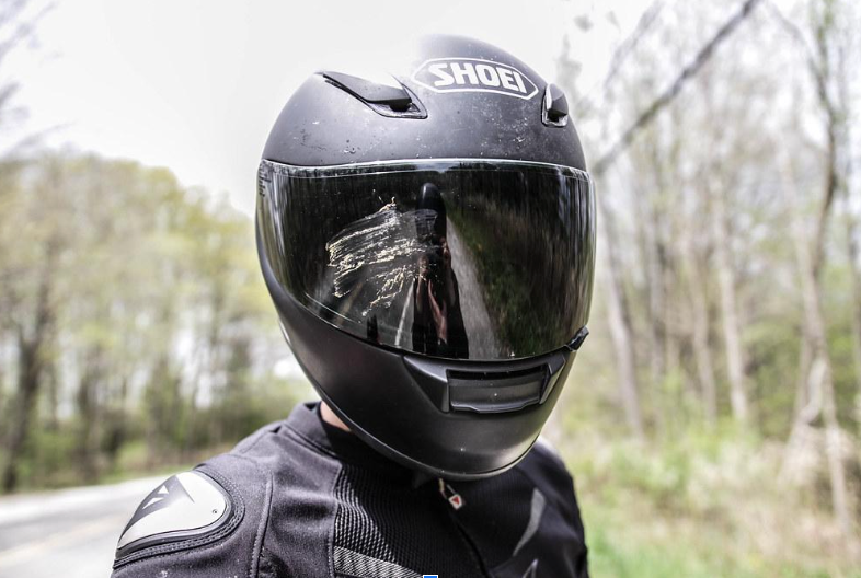 Full face helmet for scooters
