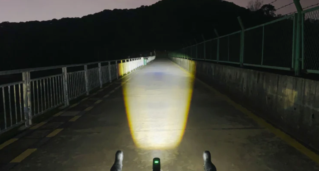 Real picture of night light