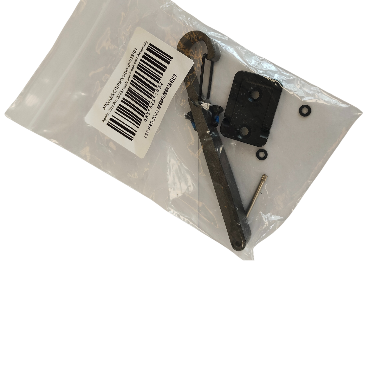 Apollo City Pro 2023-24 Hook and Seat Assembly
